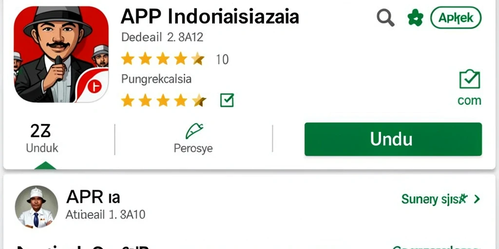 Screenshot menunjukkan tampilan antarmuka pengguna yang menarik dan intuitif.