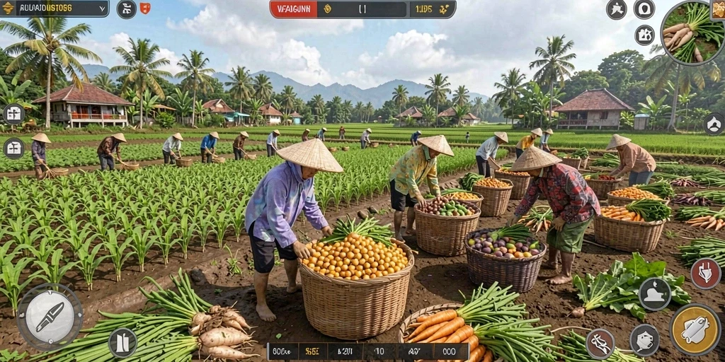 Tampilan menu utama A7777 yang menarik.