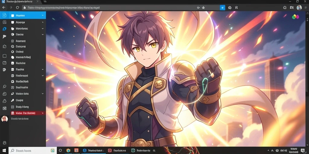 Tampilan awal game dengan grafis berkualitas tinggi.
