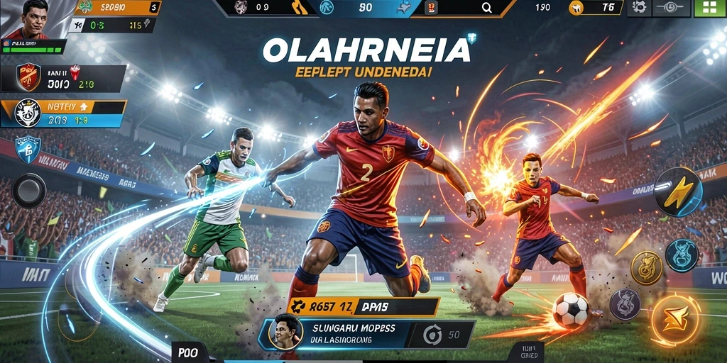 Screenshot menampilkan antarmuka permainan yang menarik.