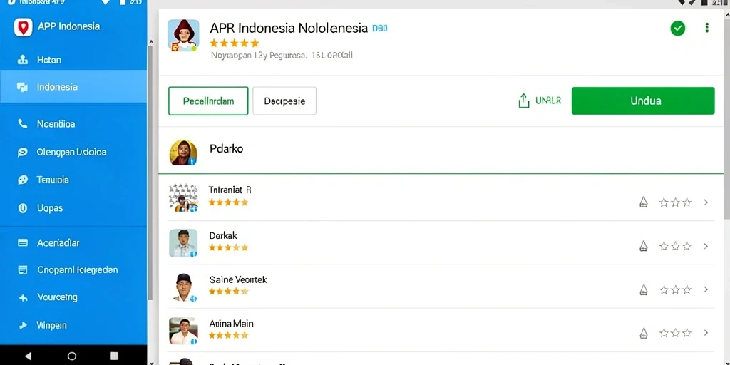 Tampilan antarmuka yang intuitif dan mudah digunakan.