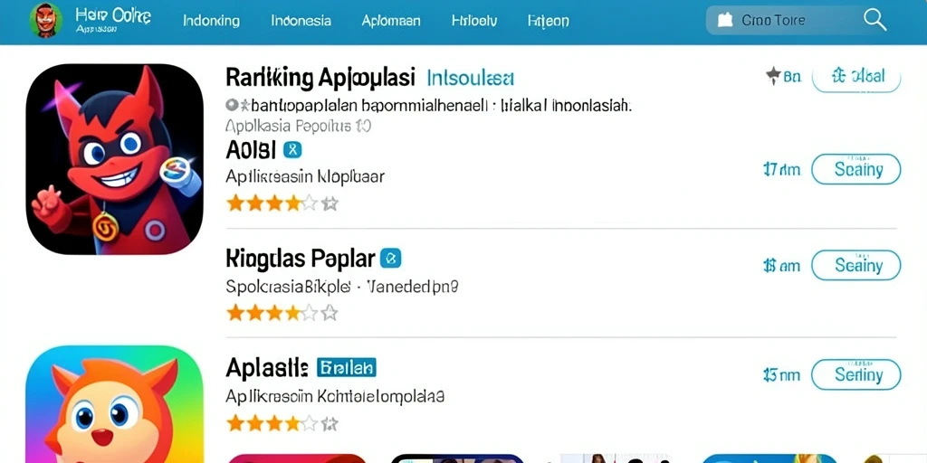 Tampilan antarmuka aplikasi yang menarik dan mudah digunakan.