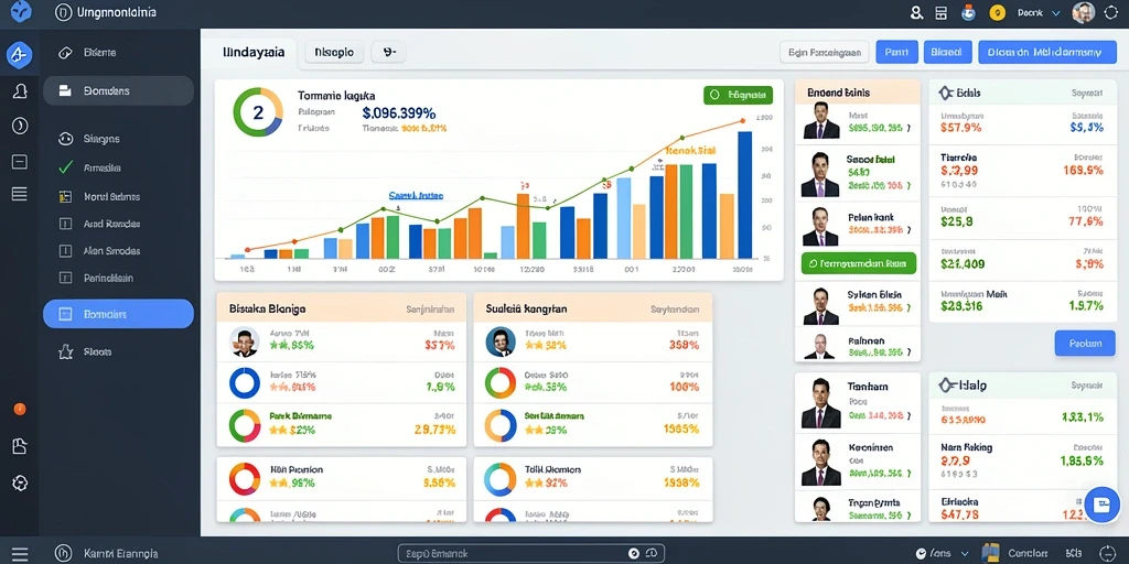 Tampilan antarmuka IDEBET yang menarik dan user-friendly.