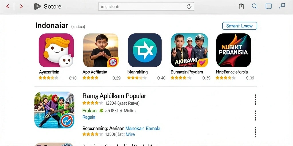 Tampilan antarmuka yang menawan dan mudah dipahami.