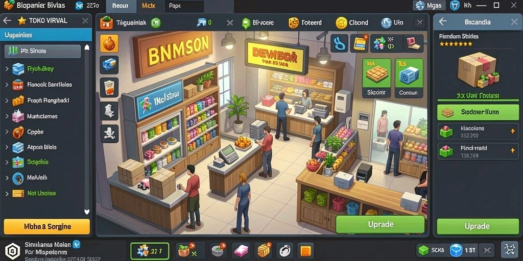 Tampilan antarmuka KNO89 yang menarik dan modern.