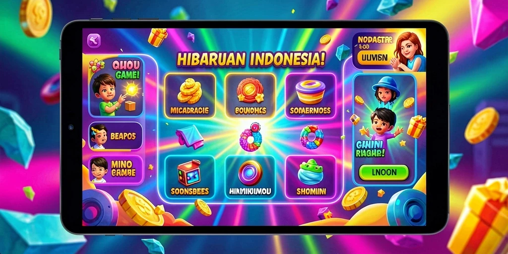 Tampilan awal aplikasi yang menarik dan mudah dinavigasi.