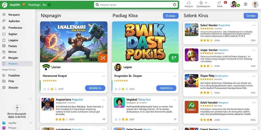 Tampilan antarmuka yang menarik dan mudah dinavigasi.