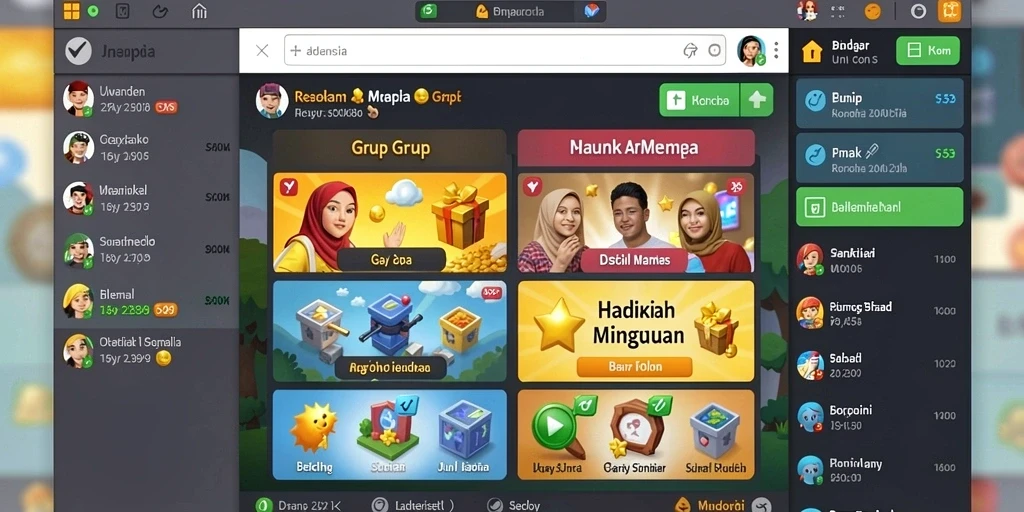 Tampilan antarmuka utama MABAR88 yang menarik.