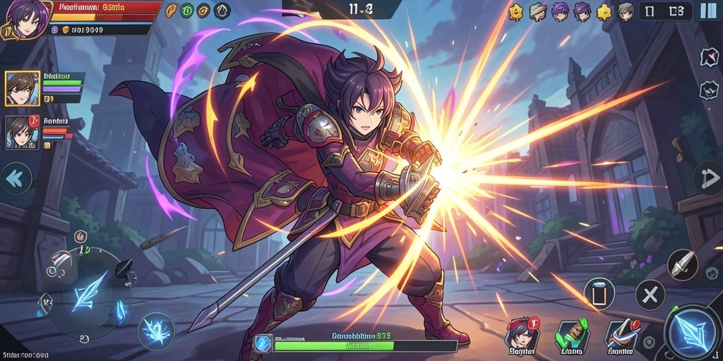 Screenshot menampilkan karakter baru yang menarik.