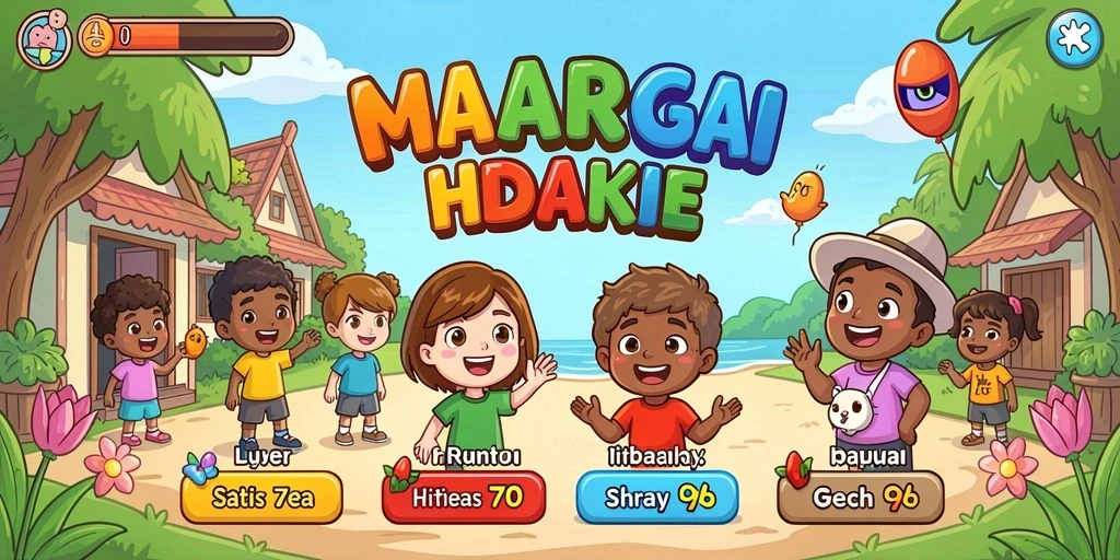 Tampilan antarmuka yang mudah dipahami oleh semua pemain.