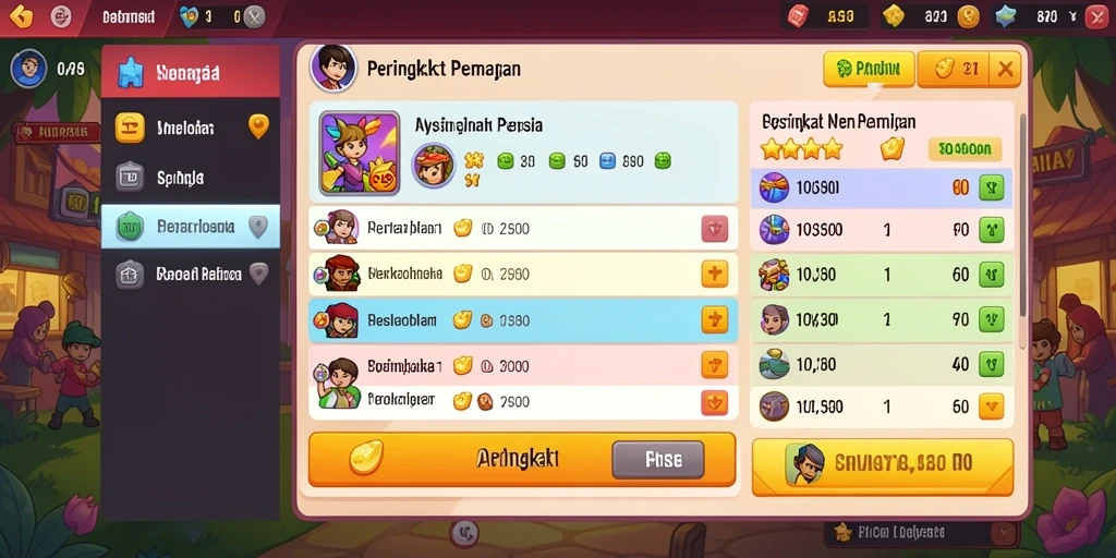 Tangkapan layar menampilkan grafik menawan dari permainan.