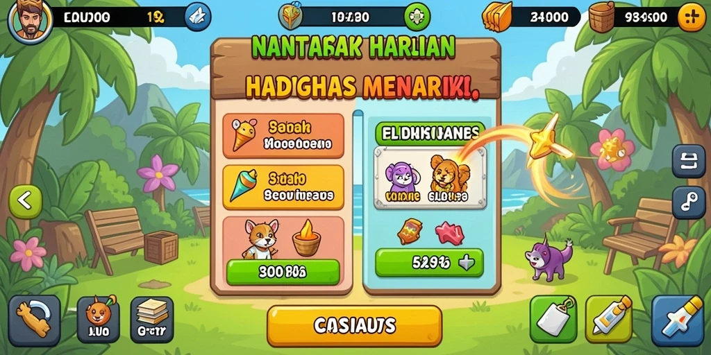 Tampilan awal permainan PULSA303 yang menawan.