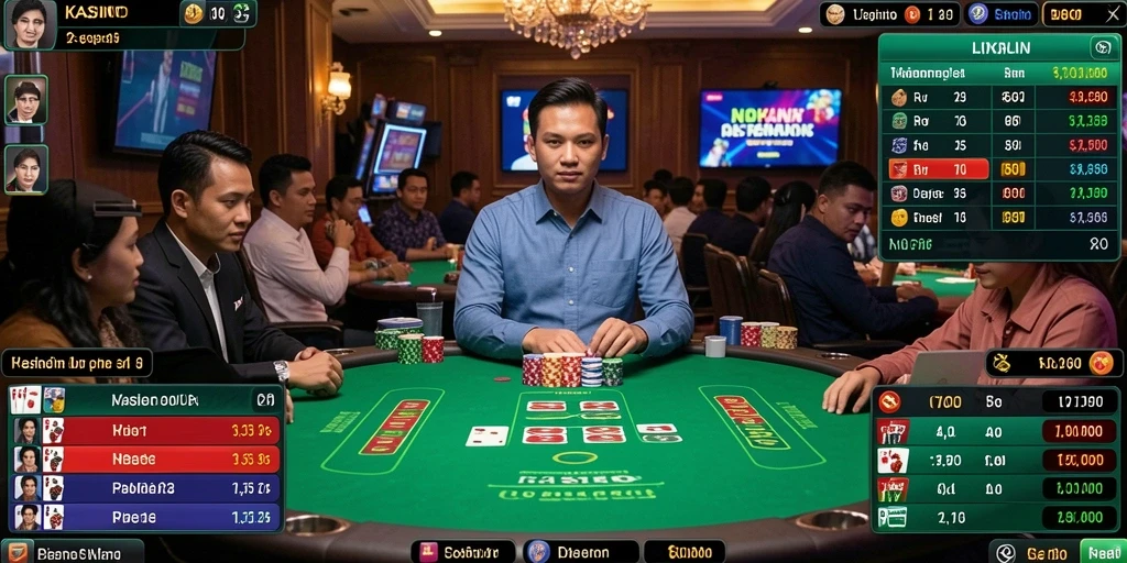 Tampilan utama aplikasi RI188 yang menarik dan ramah pengguna.