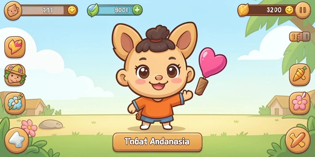Tampilan antarmuka pengguna yang menarik.