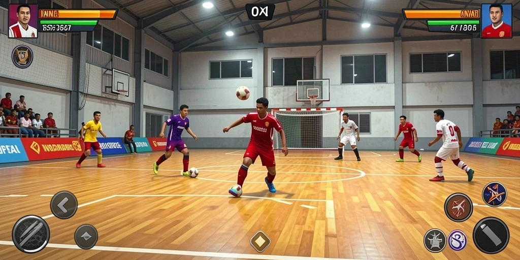 Tampilan karakter utama yang menarik dan penuh warna.