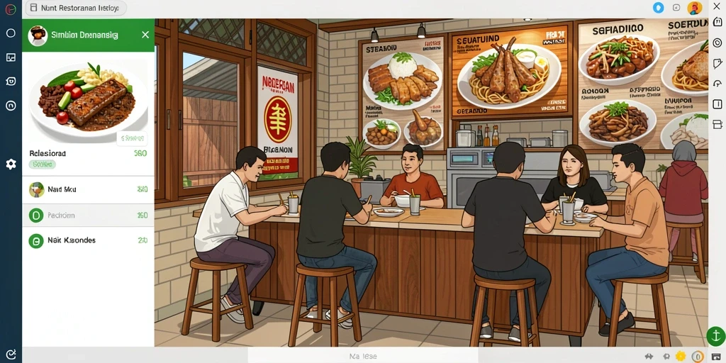 Tampilan antarmuka pengguna yang ramah dan intuitif.