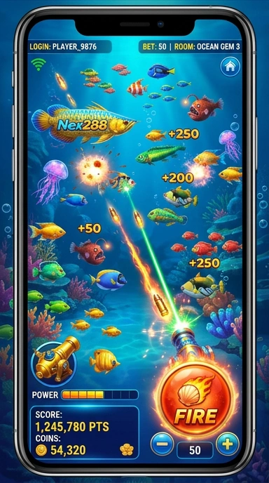 Galeri pratinjau visual nex288 build APK resmi terbaru